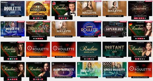 Energy Casino Ruletas en Vivo