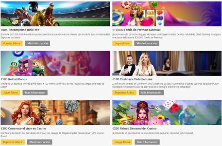 ReloadBet Casino online promociones