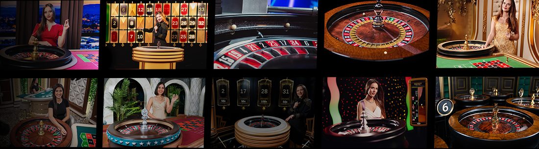 Ruletas online en vivo de Evolution Gaming