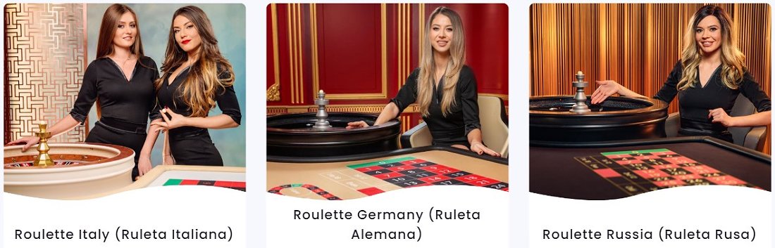 Ruletas online en vivo de Pragmatic Play