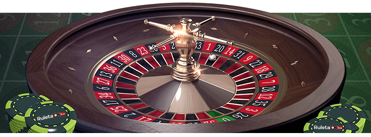 Diseño de ruleta americana en vivo